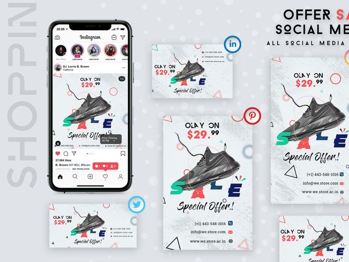 Offer Sale Social Media Posts
