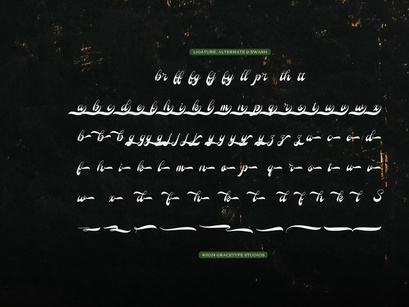 Bastille Fields | Vintage Script