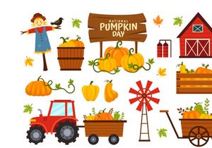 14 National Pumpkin Day Illustration
