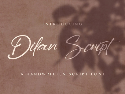 Dilan Script - Handwritten Font