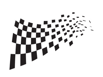 Race flag design illustration preview picture