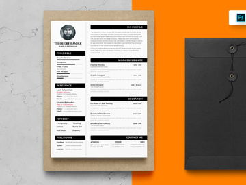 Resume CV Template-84 preview picture