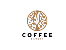 Coral reef logo vector silhouette sea fish habitat simple beautiful sea plants