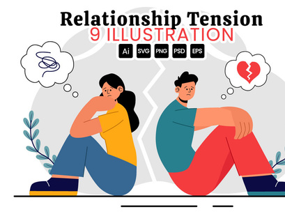 9 Relationship Tension Illustration