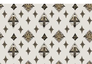 Pattern Art Deco gold