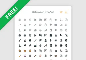 Free Halloween Icon Set