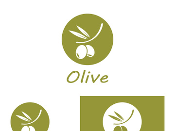 Olive fruit logo design. preview picture