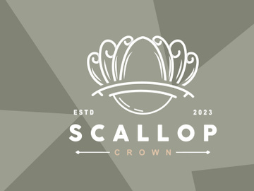 Seashell Logo, Inspirational Scallop Design preview picture
