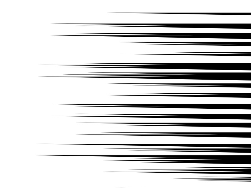 Speed Lines Comic Book Design Element Vector Illustration