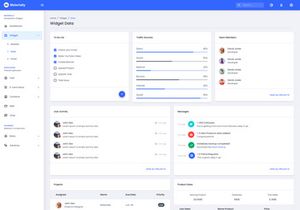 Materially ReactJS Admin Dashboard