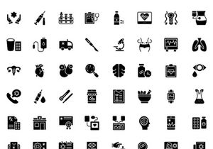 140+ Set of Medical Vector icons