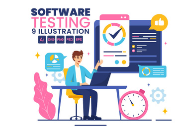 9 Software Testing Illustration preview picture