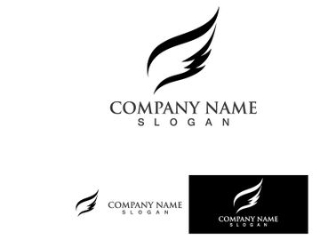 Wing Bird Logo Vector Icon preview picture