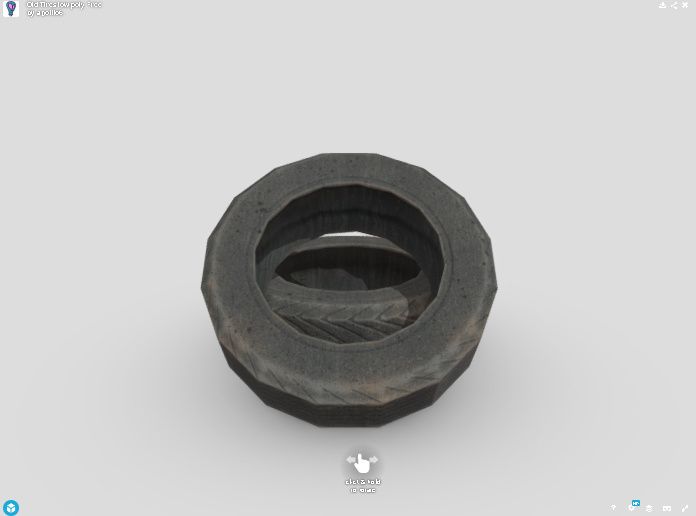 Free Old Tires 3D PBR