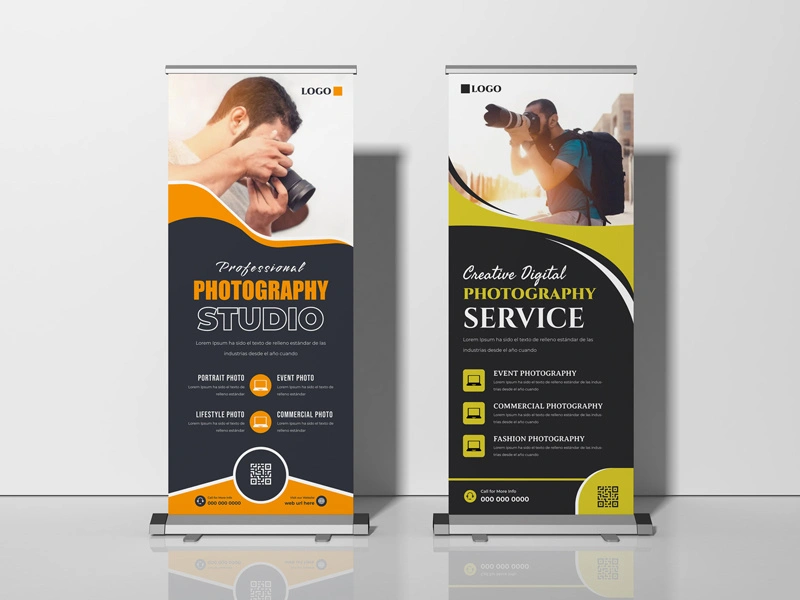 Digital Photography Roll Up Banner Ver-1