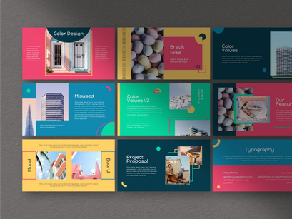 Color Fun Powerpoint Template
