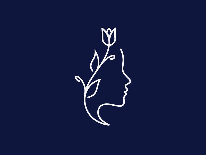 Beauty woman logo for your business salon  skin care and spa