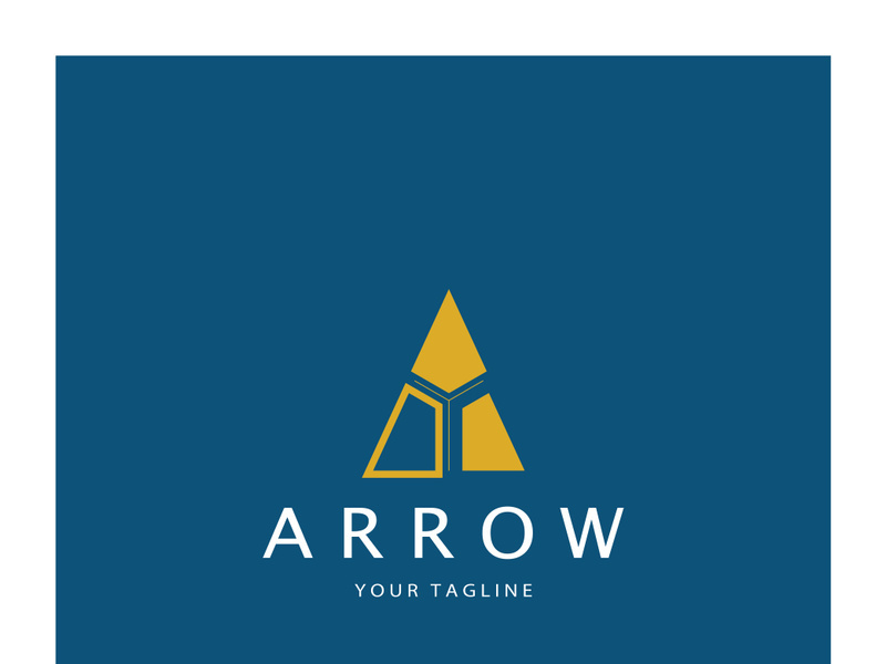 Arrow vector illustration icon Logo Template design