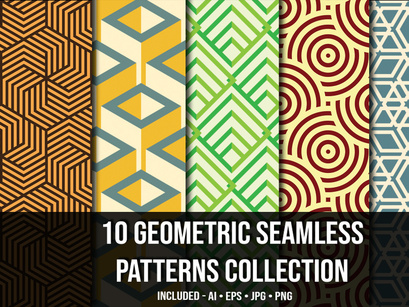 All in One Unique Seamless Patterns Collection