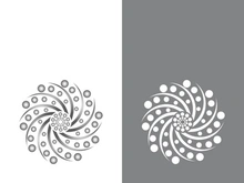 vortex vector illustration icon logo template design
