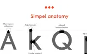 Simpel: Geometric sans-serif font