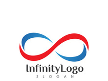 Infinity Design Vector icon illustration Logo template design