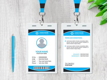 Creative ID Card Design by Md Rony Ahmed ~ EpicPxls