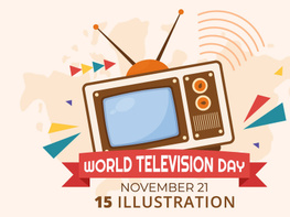 15 World Television Day Illustration preview picture