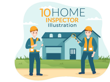 10 Home Inspector Illustration preview picture