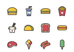 Remy - 50 Food Icons