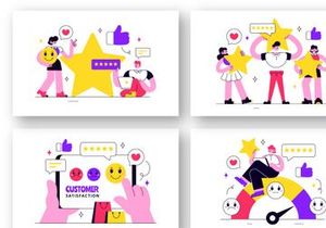 10 Customer Satisfaction Illustration