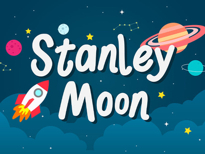 Stanley Moon - Playful Display Font