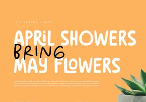 Blooming Flowers - Font Duo
