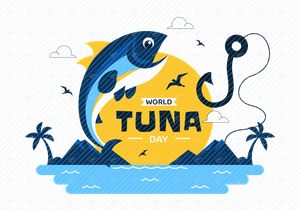 10 World Tuna Day Illustration