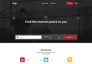 Your location - landing page