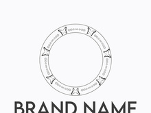 Butterfly logo design