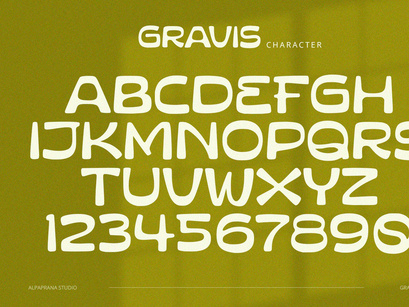 Gravis - Display Font