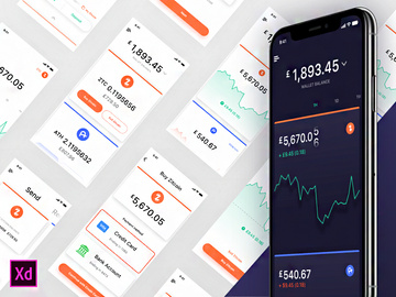 Cooin Crypto UI Kit preview picture