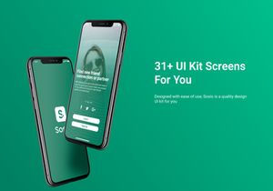 Sosio - Social Application Mobile UI Kit