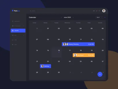 Panco – Admin Dashboard Design