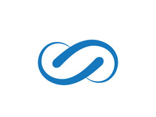 Infinity icon illustration design template