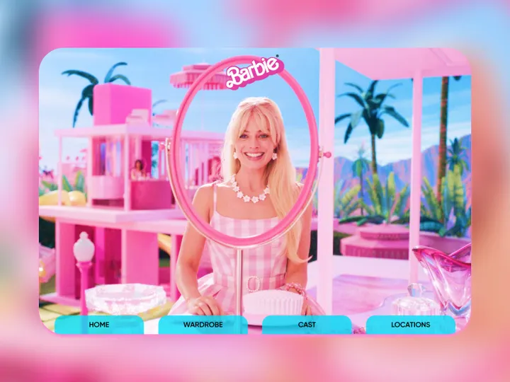 Barbie Hero Section