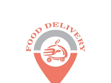 Food delivery catering fast food logo vector icon preview picture
