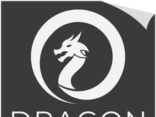 Dragon logo art illustration