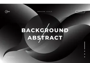 Intiguing Abstract Black Background