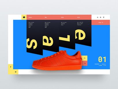 HeaderZ | Free UI Kit - Sketch