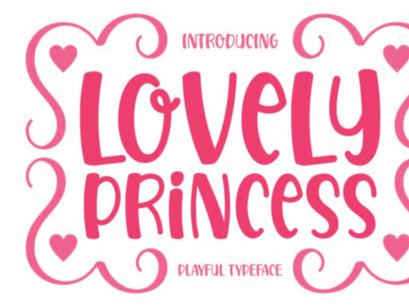 Lovely Princess Font