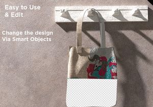 Urban Style Totebag Mockup