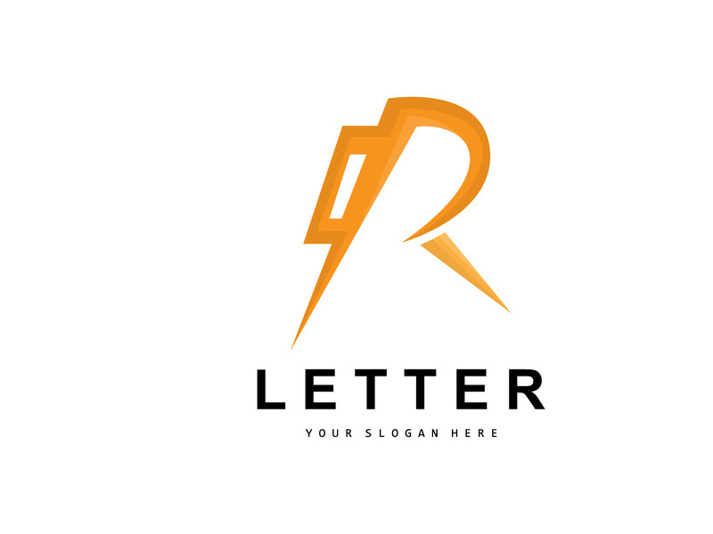 R Letter Logo, Vector Alphabet Symbol