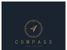 compass icon isolated on background.modern flat compass pictogram,business,marketing,internet concept.trendy simple vector symbol for websitedesign or button to mobile app.logo illustration.